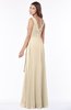 ColsBM Giselle Novelle Peach Gorgeous A-line V-neck Sleeveless Half Backless Pick up Bridesmaid Dresses