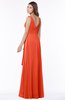 ColsBM Giselle Persimmon Gorgeous A-line V-neck Sleeveless Half Backless Pick up Bridesmaid Dresses