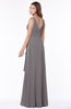 ColsBM Giselle Ridge Grey Gorgeous A-line V-neck Sleeveless Half Backless Pick up Bridesmaid Dresses