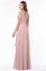 ColsBM Giselle Silver Pink Gorgeous A-line V-neck Sleeveless Half Backless Pick up Bridesmaid Dresses