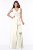 ColsBM Giselle Whisper White Gorgeous A-line V-neck Sleeveless Half Backless Pick up Bridesmaid Dresses