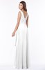 ColsBM Giselle White Gorgeous A-line V-neck Sleeveless Half Backless Pick up Bridesmaid Dresses