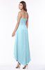 ColsBM Faith Aqua Plain A-line Sleeveless Zip up Chiffon Pick up Bridesmaid Dresses