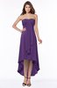 ColsBM Faith Dark Purple Plain A-line Sleeveless Zip up Chiffon Pick up Bridesmaid Dresses