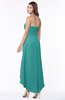 ColsBM Faith Emerald Green Plain A-line Sleeveless Zip up Chiffon Pick up Bridesmaid Dresses