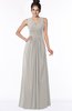 ColsBM Isla Hushed Violet Elegant V-neck Sleeveless Chiffon Floor Length Ruching Bridesmaid Dresses