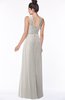 ColsBM Isla Hushed Violet Elegant V-neck Sleeveless Chiffon Floor Length Ruching Bridesmaid Dresses
