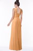 ColsBM Isla Pheasant Elegant V-neck Sleeveless Chiffon Floor Length Ruching Bridesmaid Dresses
