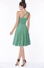 ColsBM Sophia Beryl Green Cute A-line Sleeveless Chiffon Ruching Bridesmaid Dresses