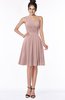 ColsBM Sophia Blush Pink Cute A-line Sleeveless Chiffon Ruching Bridesmaid Dresses