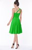 ColsBM Sophia Classic Green Cute A-line Sleeveless Chiffon Ruching Bridesmaid Dresses