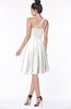 ColsBM Sophia Cloud White Cute A-line Sleeveless Chiffon Ruching Bridesmaid Dresses