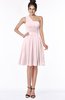 ColsBM Sophia Petal Pink Cute A-line Sleeveless Chiffon Ruching Bridesmaid Dresses