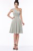 ColsBM Sophia Platinum Cute A-line Sleeveless Chiffon Ruching Bridesmaid Dresses