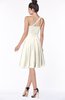 ColsBM Sophia Whisper White Cute A-line Sleeveless Chiffon Ruching Bridesmaid Dresses