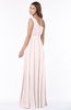 ColsBM Adeline Angel Wing Gorgeous A-line One Shoulder Zip up Floor Length Pleated Bridesmaid Dresses