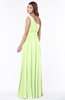 ColsBM Adeline Butterfly Gorgeous A-line One Shoulder Zip up Floor Length Pleated Bridesmaid Dresses