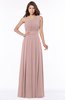 ColsBM Adeline Nectar Pink Gorgeous A-line One Shoulder Zip up Floor Length Pleated Bridesmaid Dresses