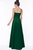 ColsBM Alyson Alpine Green Gothic A-line Strapless Sleeveless Flower Bridesmaid Dresses