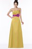 ColsBM Alyson Misted Yellow Gothic A-line Strapless Sleeveless Flower Bridesmaid Dresses
