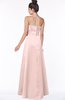 ColsBM Alyson Pastel Pink Gothic A-line Strapless Sleeveless Flower Bridesmaid Dresses