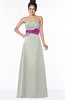 ColsBM Alyson Platinum Gothic A-line Strapless Sleeveless Flower Bridesmaid Dresses