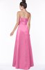 ColsBM Alyson Rose Pink Gothic A-line Strapless Sleeveless Flower Bridesmaid Dresses
