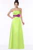 ColsBM Alyson Sharp Green Gothic A-line Strapless Sleeveless Flower Bridesmaid Dresses