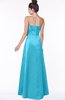 ColsBM Alyson Turquoise Gothic A-line Strapless Sleeveless Flower Bridesmaid Dresses