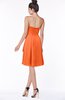 ColsBM Janiya Tangerine Traditional A-line Sleeveless Half Backless Knee Length Bridesmaid Dresses