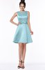 ColsBM Laney Aqua Luxury A-line Scoop Sleeveless Satin Bow Bridesmaid Dresses
