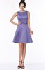 ColsBM Laney Aster Purple Luxury A-line Scoop Sleeveless Satin Bow Bridesmaid Dresses