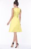 ColsBM Laney Daffodil Luxury A-line Scoop Sleeveless Satin Bow Bridesmaid Dresses