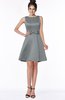 ColsBM Laney Frost Grey Luxury A-line Scoop Sleeveless Satin Bow Bridesmaid Dresses