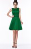 ColsBM Laney Green Luxury A-line Scoop Sleeveless Satin Bow Bridesmaid Dresses