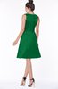ColsBM Laney Green Luxury A-line Scoop Sleeveless Satin Bow Bridesmaid Dresses