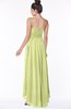 ColsBM Heather Lime Green Modern Sleeveless Zip up Chiffon Hi-Lo Bridesmaid Dresses