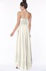 ColsBM Heather Whisper White Modern Sleeveless Zip up Chiffon Hi-Lo Bridesmaid Dresses