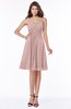 ColsBM Angeline Blush Pink Gorgeous A-line Half Backless Chiffon Beaded Bridesmaid Dresses