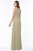 ColsBM Tracy Candied Ginger Modest A-line Sleeveless Zip up Chiffon Pick up Bridesmaid Dresses