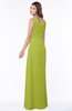 ColsBM Tracy Green Oasis Modest A-line Sleeveless Zip up Chiffon Pick up Bridesmaid Dresses