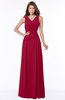 ColsBM Tracy Scooter Modest A-line Sleeveless Zip up Chiffon Pick up Bridesmaid Dresses