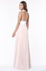 ColsBM Paulina Light Pink Glamorous A-line Halter Chiffon Flower Bridesmaid Dresses
