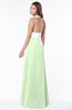 ColsBM Paulina Pale Green Glamorous A-line Halter Chiffon Flower Bridesmaid Dresses