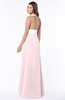 ColsBM Paulina Petal Pink Glamorous A-line Halter Chiffon Flower Bridesmaid Dresses