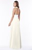 ColsBM Paulina Whisper White Glamorous A-line Halter Chiffon Flower Bridesmaid Dresses