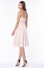 ColsBM Lilia Angel Wing Gorgeous A-line Zip up Chiffon Knee Length Pick up Bridesmaid Dresses