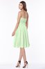 ColsBM Lilia Seacrest Gorgeous A-line Zip up Chiffon Knee Length Pick up Bridesmaid Dresses