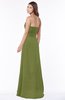 ColsBM Ella Olive Green Gorgeous A-line Sleeveless Chiffon Floor Length Flower Bridesmaid Dresses