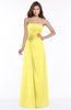 ColsBM Ella Yellow Iris Gorgeous A-line Sleeveless Chiffon Floor Length Flower Bridesmaid Dresses